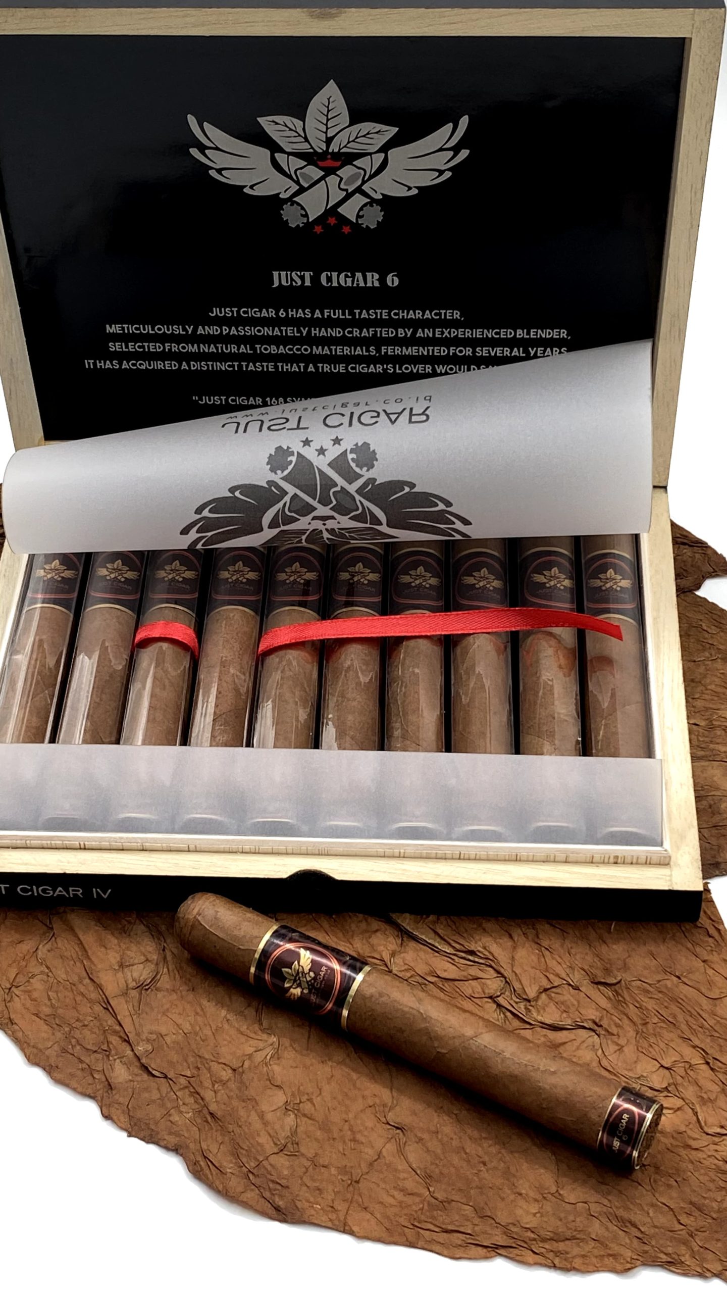 Just Cigar 6 Wooden Box - Isi (5Batang) - Image 10