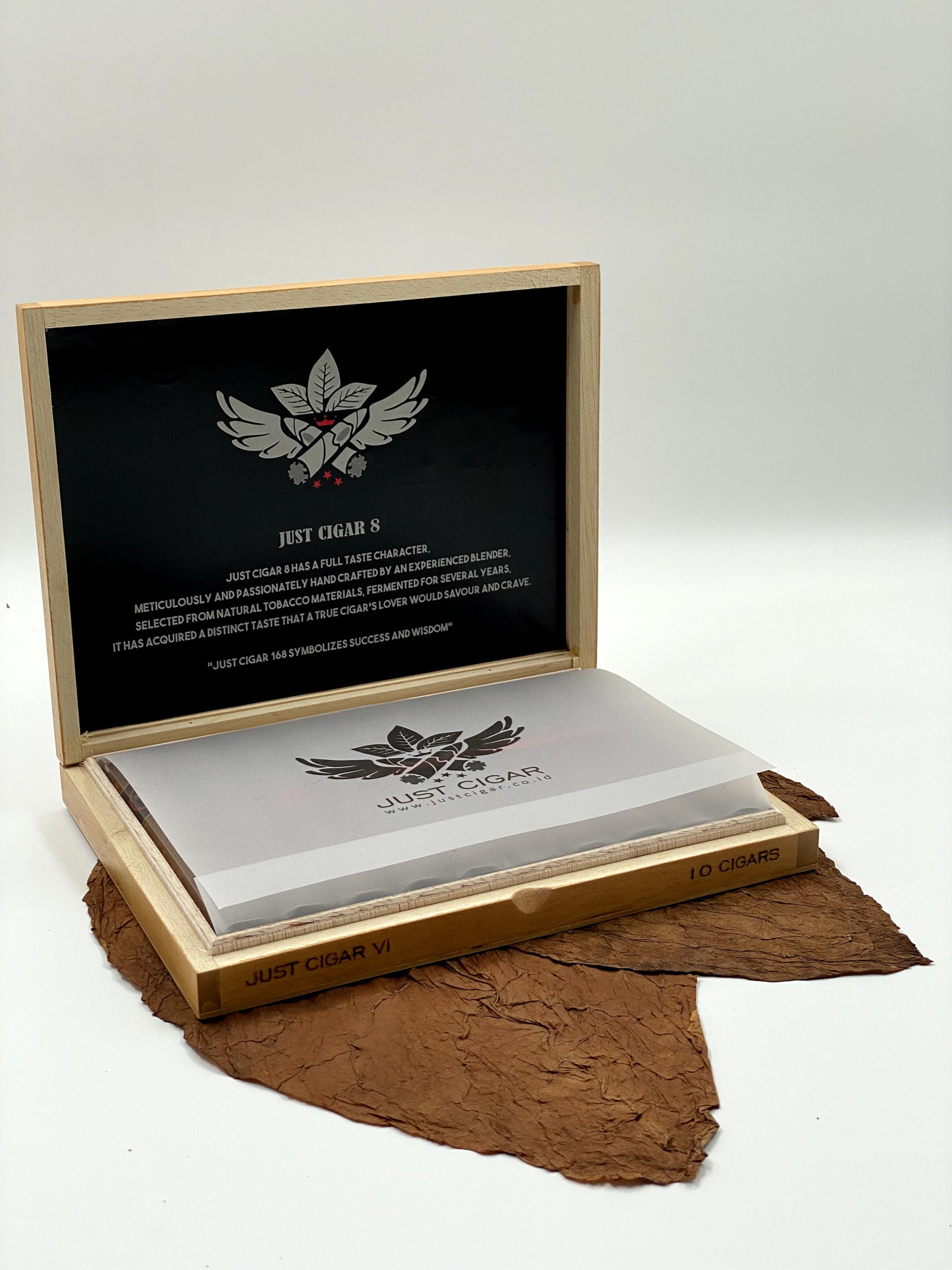 Just Cigar 8 Wooden Box - Isi (1Batang) - Image 6