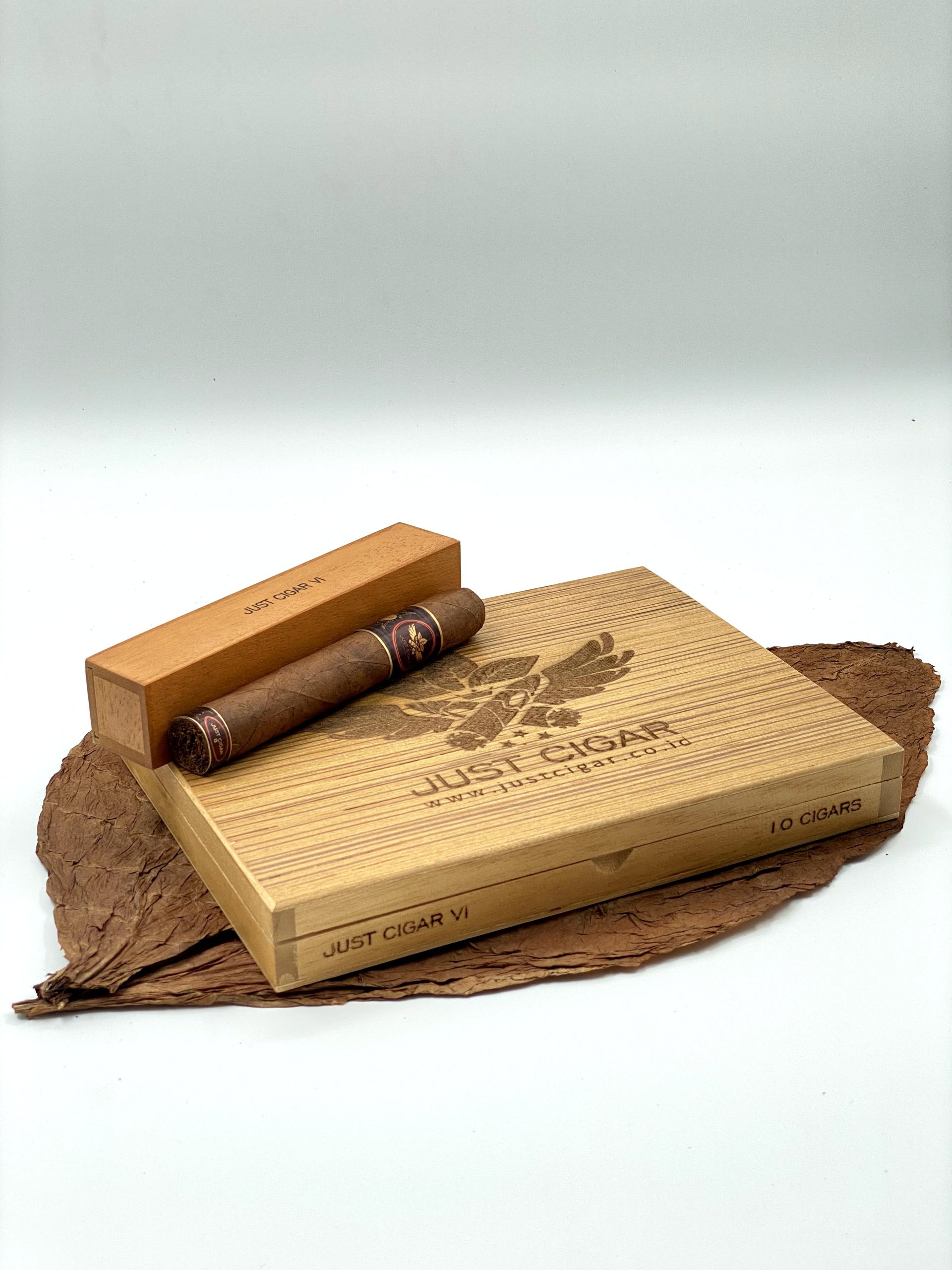 Just Cigar 8 Wooden Box - Isi (1Batang) - Image 10